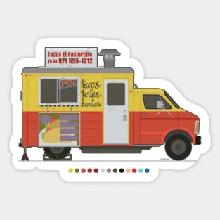 Portland Taco Truck Sticker